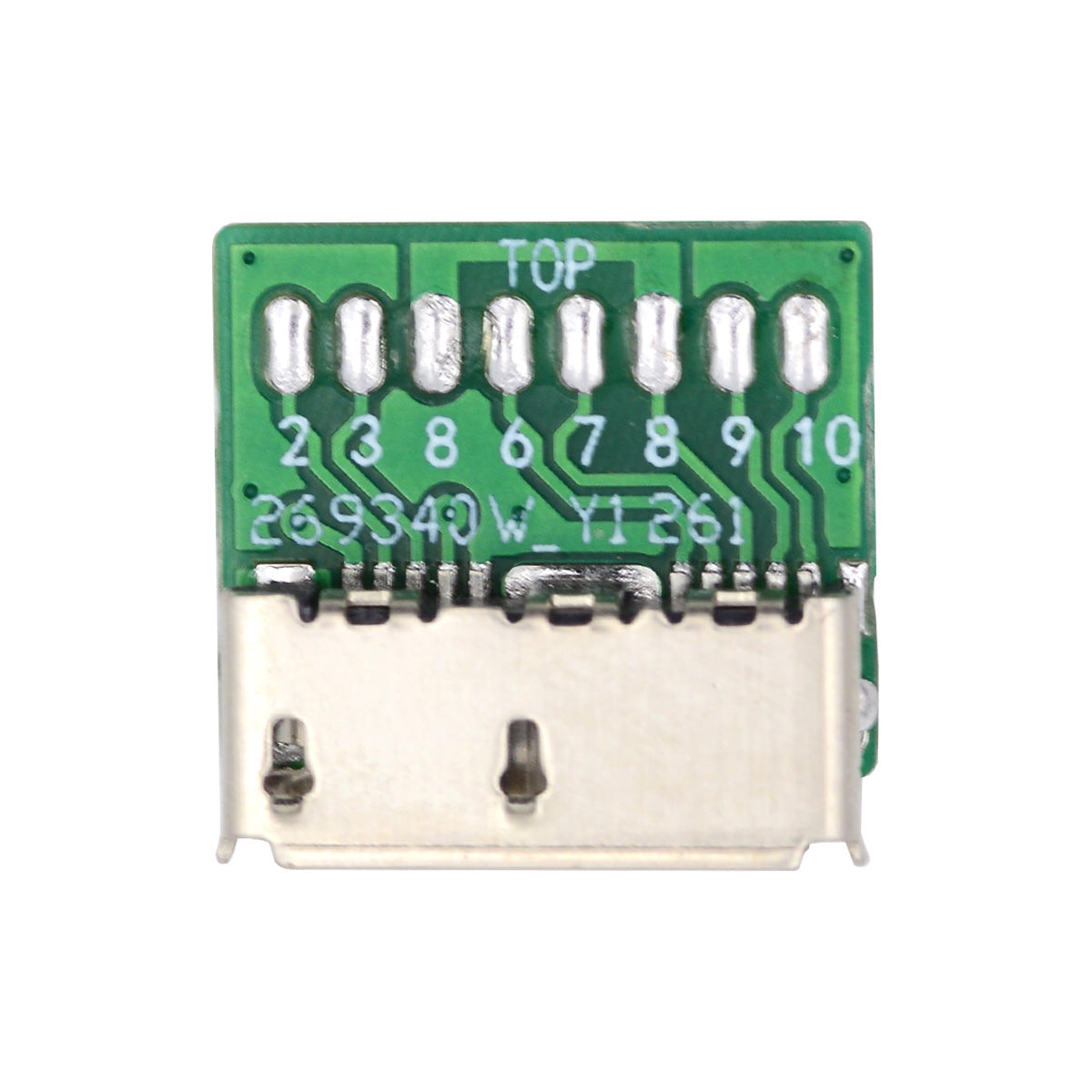 CN-007 10Pcs Micro USB 3.0 10pin Female Socket Receptacle Adapter Board Mount SMT Type with PCB
