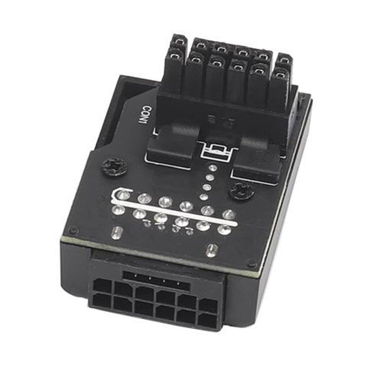 PW-047-UP 12VHPWR ATX3.0 PCI-E 5.0 Power Modular Male to Female Adapter for 16Pin 12+4P Graphics Card - Black
