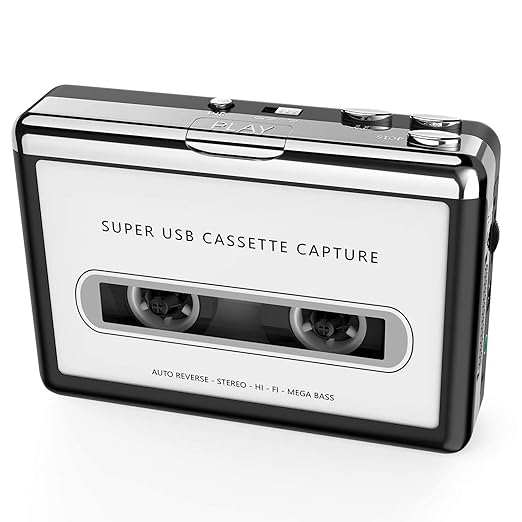 GENERIC Cassette to MP3 Tape to PC USB CD Converter Capture Digital Audio Aux Music Player