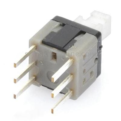 20 pcs No Lock Push Button Switch, Size: 5.8 x 5.8mm