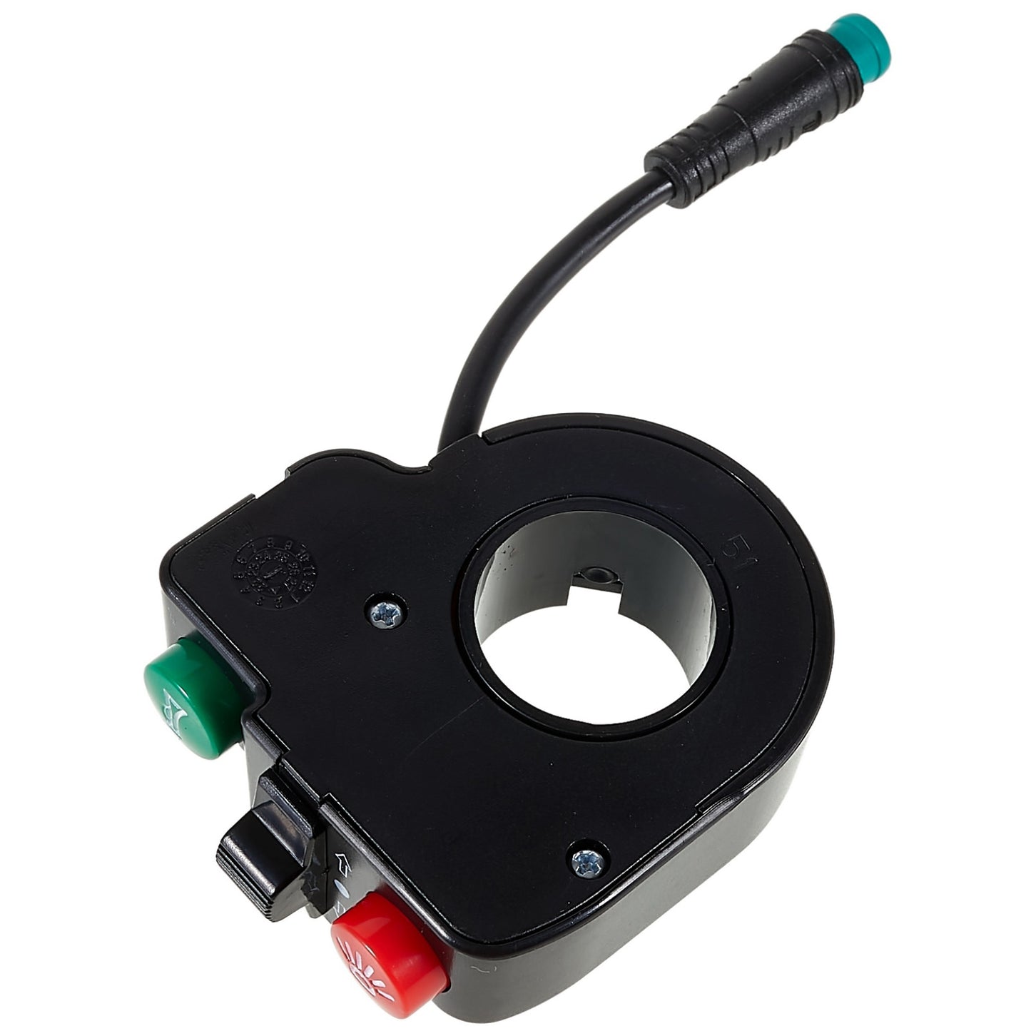 Uniqkart for KUGOO M4 10 Inch Electric Scooter Turn Signal Switch Waterproof Headlight Handlebar Horn Accessories