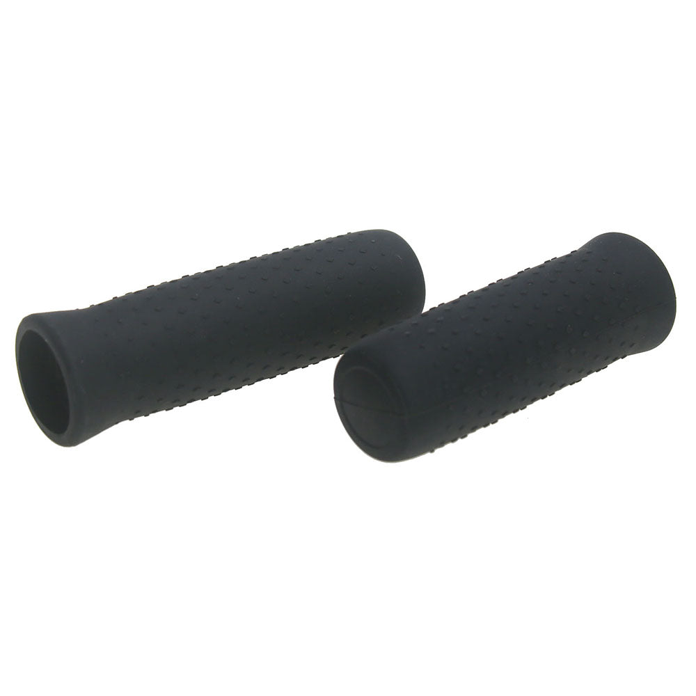 1 Pair Rubber Handlebar Grip for Ninebot Max G30, Electric Scooter Anti-slip Handlebar Grip Cover - Grey