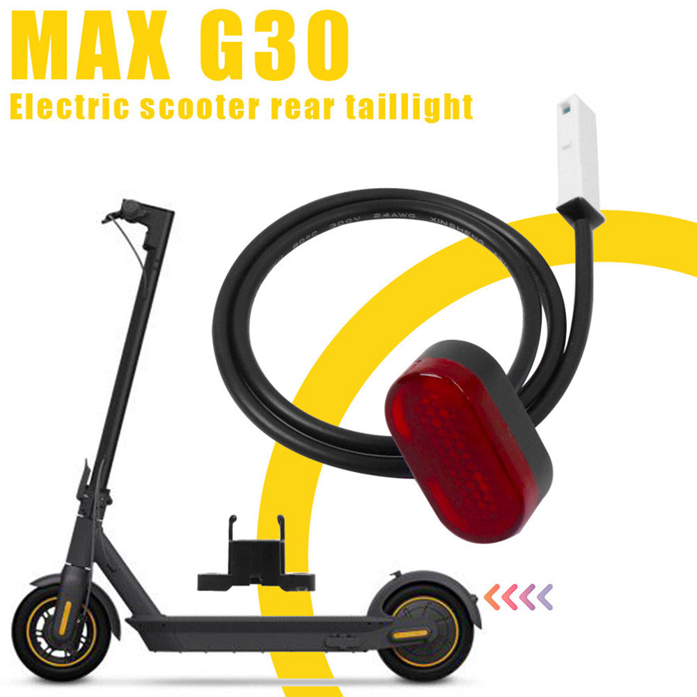 Rear Fender Tail Light for Ninebot Max G30 Electric Scooter Rear LED Light Warning Lamp