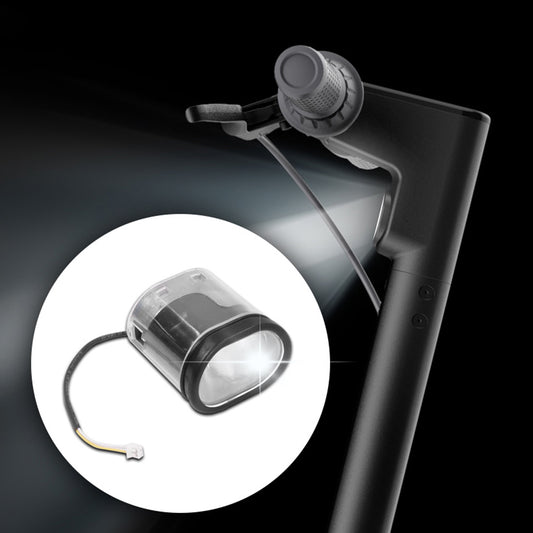 Scooter Headlamp Headlight Assembly Kit for Ninebot Max G30 Electric Scooter Front Lamp LED Light