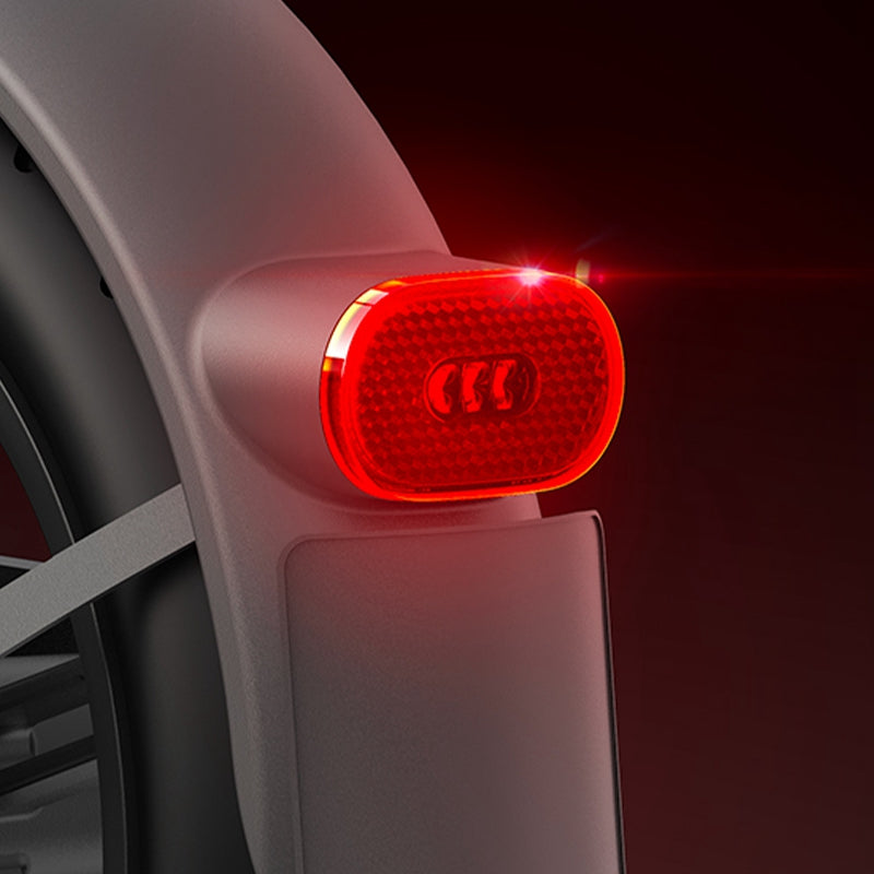 Uniqkart for Xiaomi Mi Electric Scooter Pro 2 Bright LED Back Taillight Tail Light Cycling Accessories Easy to Install
