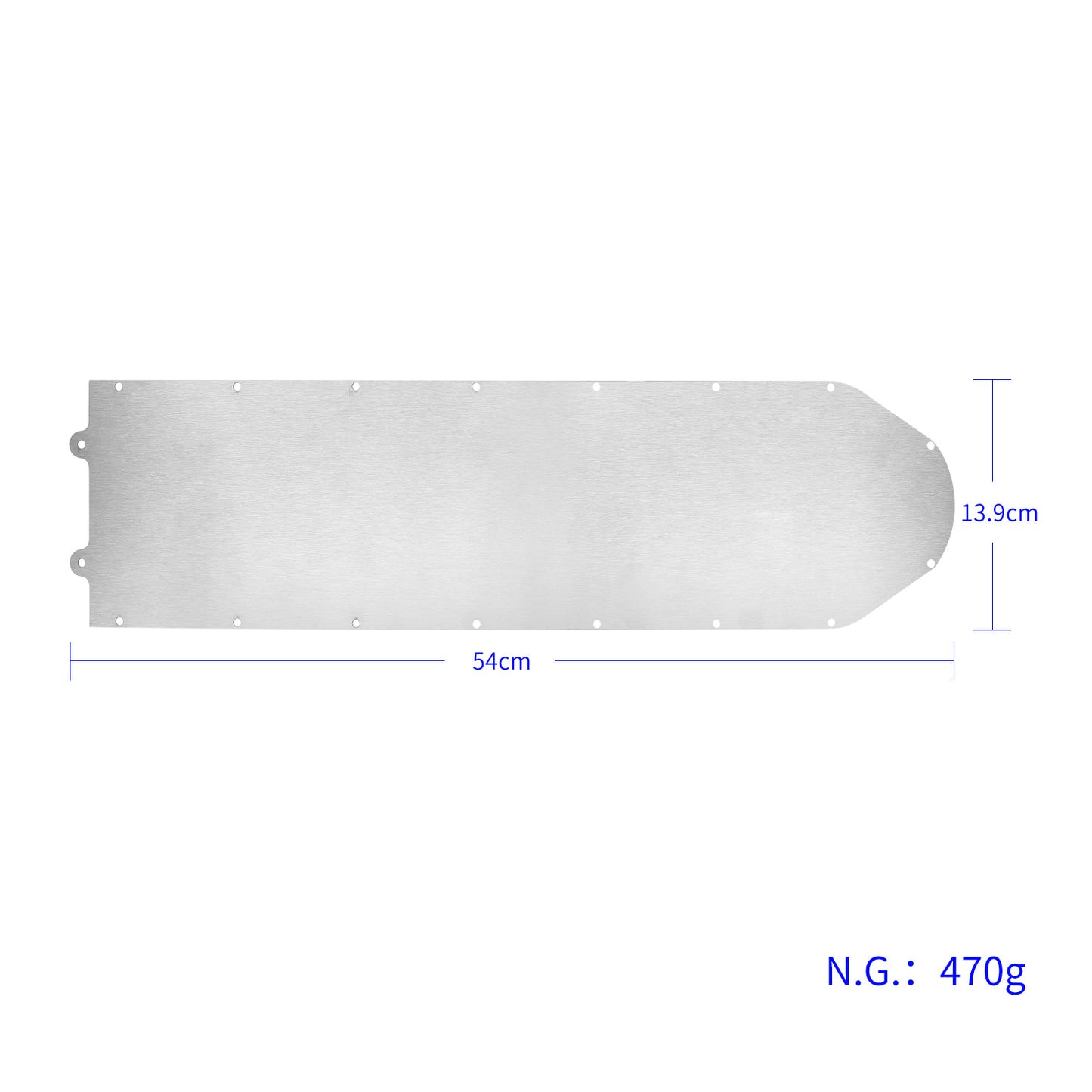 Uniqkart for Ninebot G30 Max Scooter Bottom Plate Stainless Steel Plate Baseboard Waterproof Seal Ring
