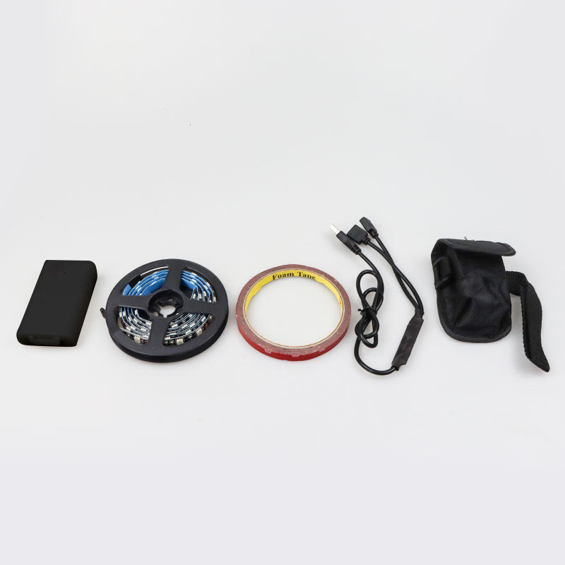 Uniqkart for Xiaomi M365 Electric Scooter High Bright LED Strip Light Battery Powered Colorful Light Rope