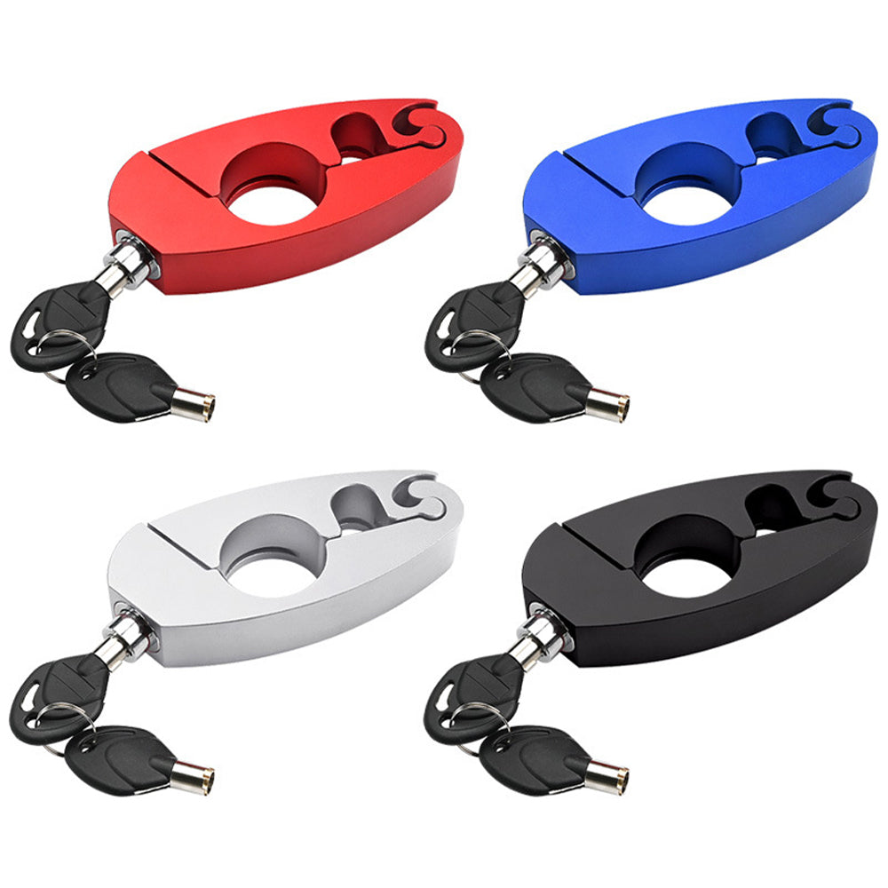 Uniqkart for Xiaomi M365 / Ninebot ES2 / ES3 / ES4 Safety Lock Electric Scooter Handlebar Lock Anti-theft Lock - Red