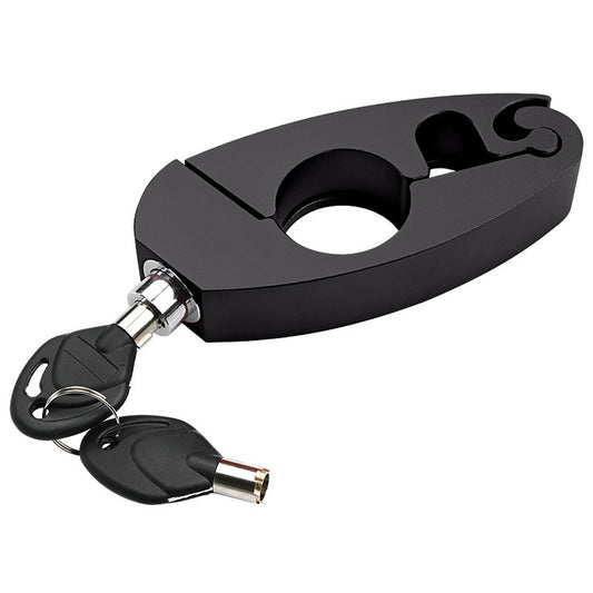 Uniqkart for Xiaomi M365 / Ninebot ES2 / ES3 / ES4 Safety Lock Electric Scooter Handlebar Lock Anti-theft Lock - Black