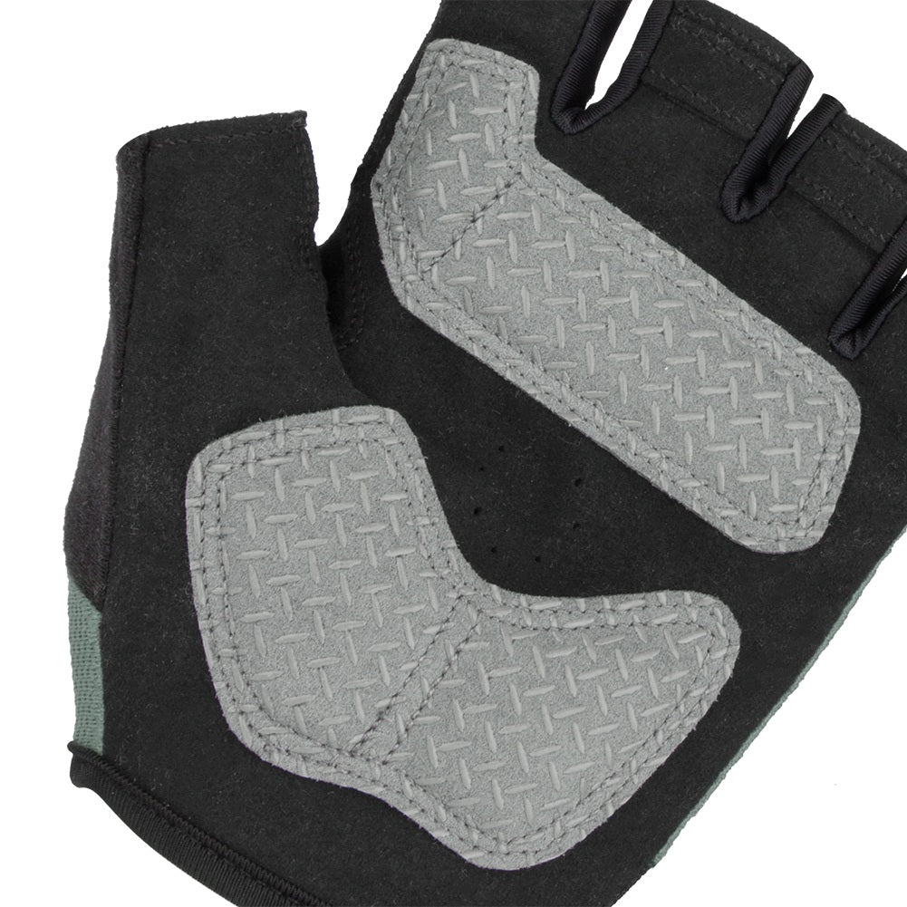 S056 1Pair Half Finger Bicycle Gloves Wear-resistant Anti-slip Gloves Breathable Hands Protective Gear for Cycling Riding - Army Green / XL