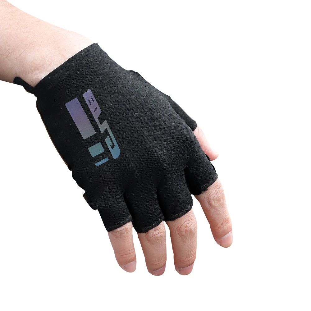 GUB S059 One Pair Fitness Cycling Gloves Weightlifting Breathable Non-slip Half Finger Bicycle Riding Gloves Sports Accessories for Men and Women - Black / M