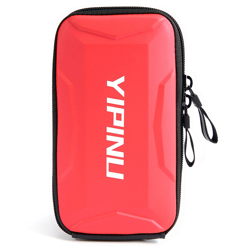 Uniqkart 5 inch Phone Holder Running Armband Waterproof Phone Sleeve Gym Bag Sports Arm Band - Red