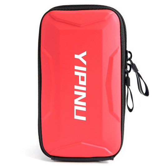 Uniqkart 5-7 inch Cell Phone Running Armband Waterproof Holder Phone Sleeve Sports Accessories - Red