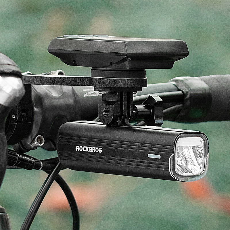 Rockbros D3-1000 1000LM Bike Cycling Bright LED Front Light Bicycle Night Cycling Safety Lamp Flashlight
