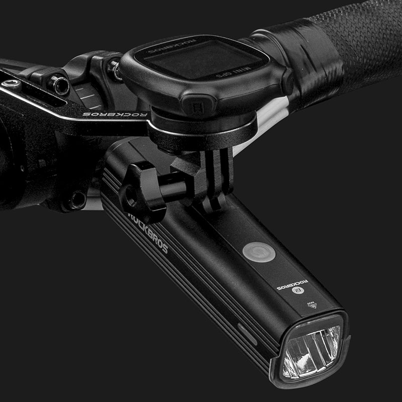 Rockbros D3-1000 1000LM Bike Cycling Bright LED Front Light Bicycle Night Cycling Safety Lamp Flashlight