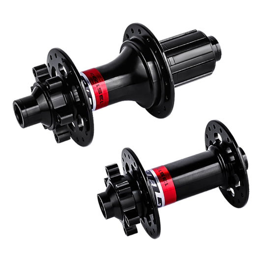 GUB 148-110 32-Hole Bicycle Bearing Hub Aluminum Alloy Ultra-Light Disc Brake Thru-Axle Front &amp; Rear Hub Set for Bike MTB
