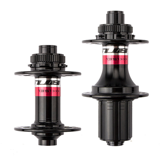 GUB 1351 MTB 32-Hole Axle Hub Set Aluminum Alloy Lightweight Disc Brake Thru-Axle Front &amp; Rear Hub for Bicycle Bike (Central Lock Version)