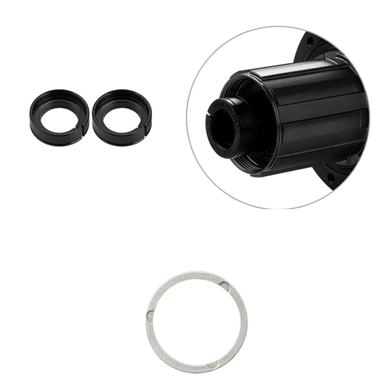 GUB 1351 MTB 32-Hole Axle Hub Set Aluminum Alloy Lightweight Disc Brake Thru-Axle Front &amp; Rear Hub for Bicycle Bike (Central Lock Version)