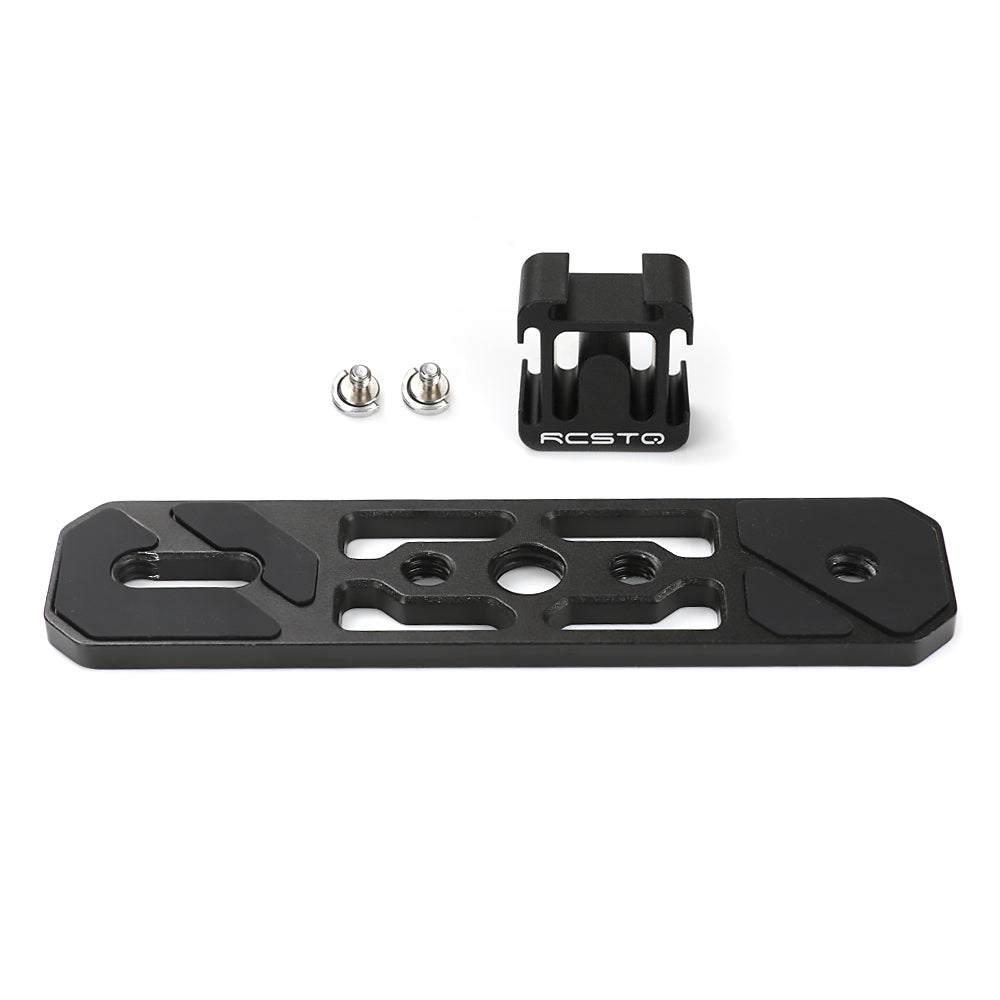 RCSTQ Cold Boots Extension Bracket for DJI Osmo Pocket / Action / GoPro 8 Camera