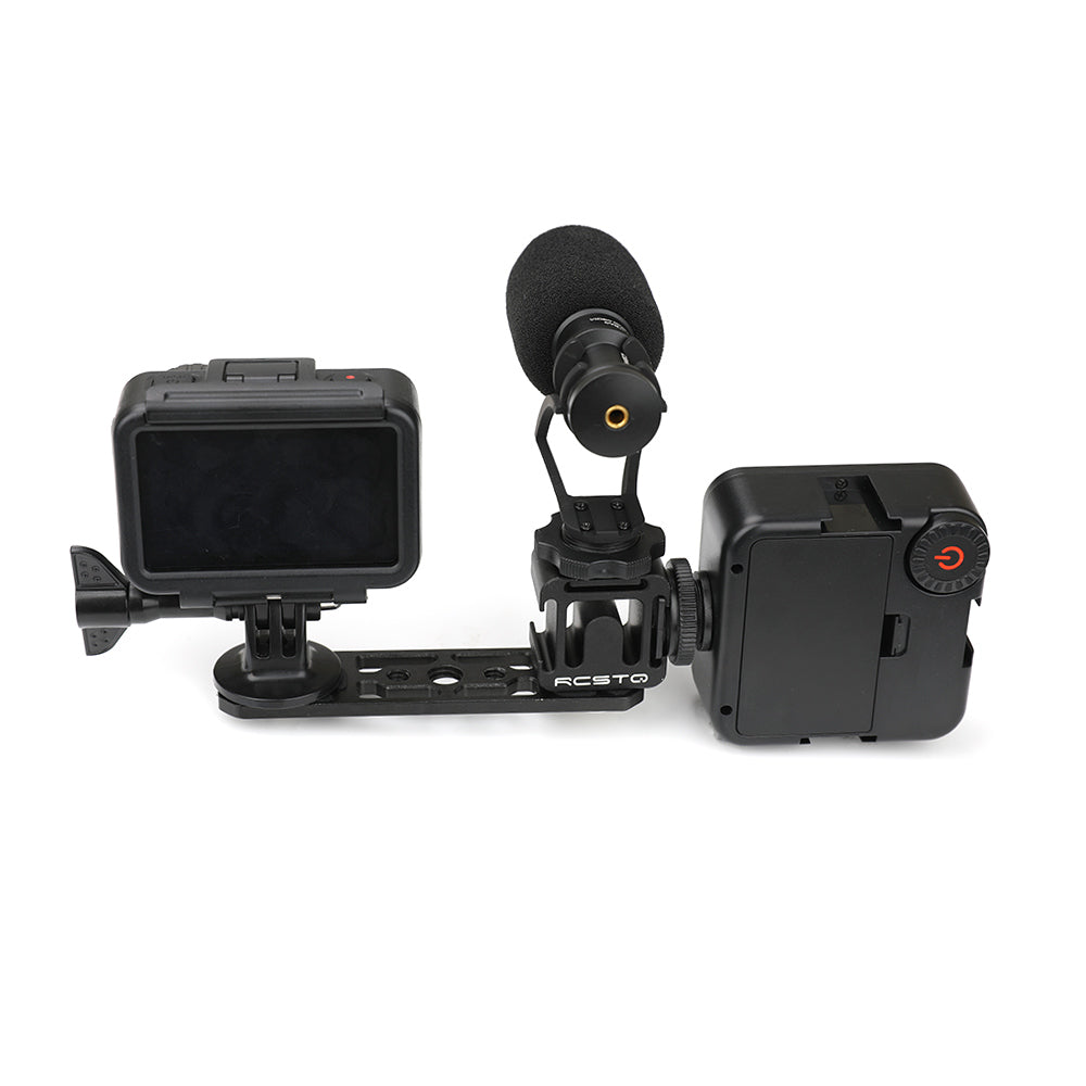 RCSTQ Cold Boots Extension Bracket for DJI Osmo Pocket / Action / GoPro 8 Camera