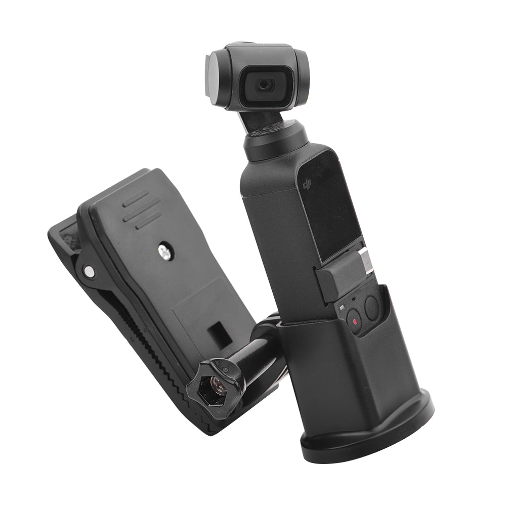 Expansion Adapter Base + Backpack Clip for DJI OSMO Pocket Camera
