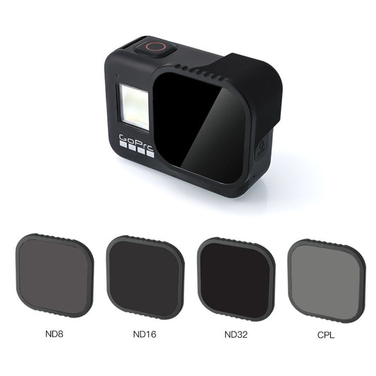 Uniqkart CPL ND8 ND16 ND32 Lens Filter Kit for GoPro Hero 8