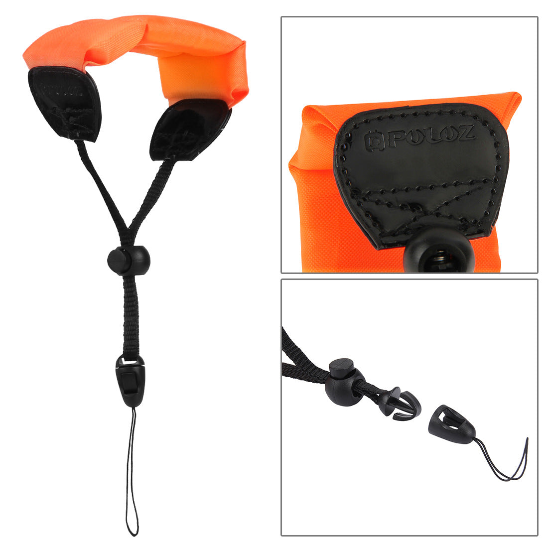 Puluz Underwater Photography Floating Bobber Wrist Strap for GoPro HERO DJI Osmo Action Xiaoyi etc