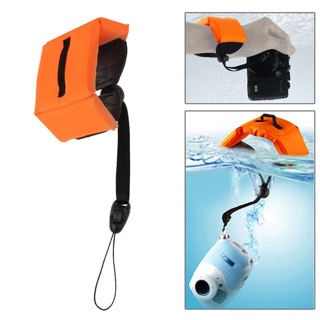 Puluz Underwater Photography Floating Bobber Wrist Strap for GoPro HERO DJI Osmo Action Xiaoyi etc