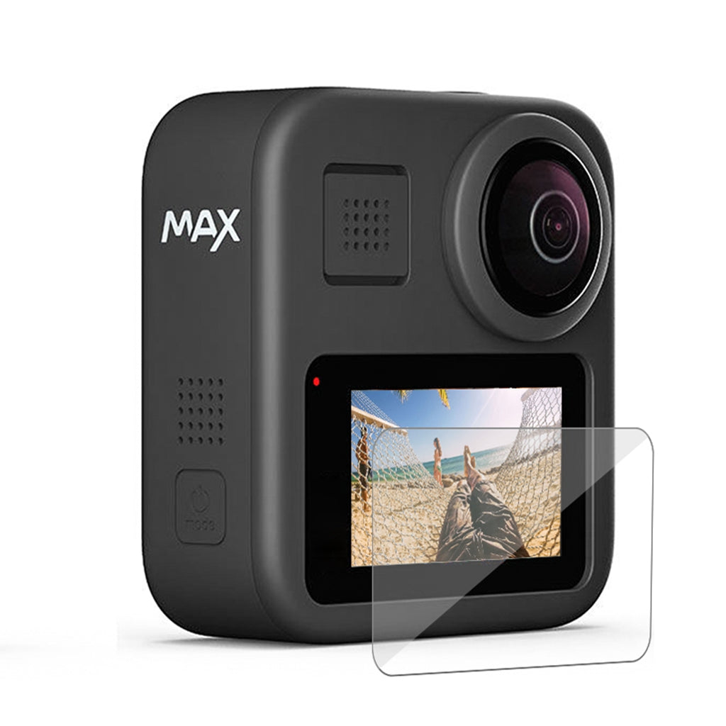 2PCS RCSTQ 0.3mm 9H Tempered Glass Screen Protector Film for GoPro Max Sports Camera