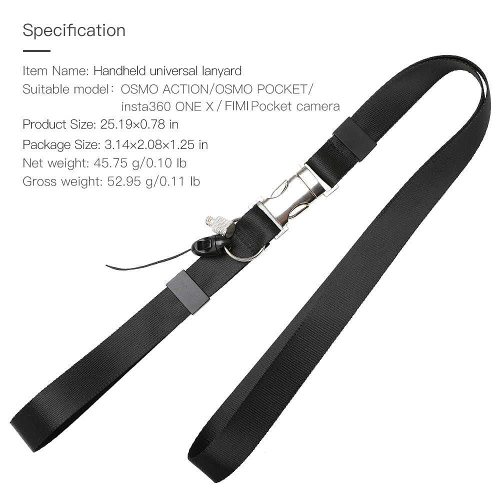 Multifunctional Lanyard Holder for FIMI Palm/RC GEEK/Osmo Pocket Handheld Stabilizer