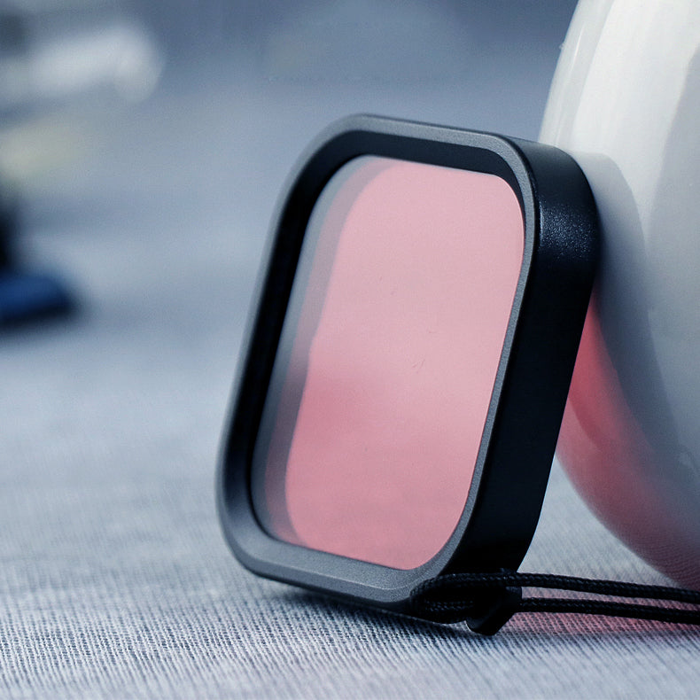 Dive Filter Diving Lens for GoPro Hero 8 Waterproof Housing - Pink