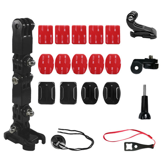 Full Face Motorcycle Helmet Chin Mount Jaw Holder Strap Universal for GoPro Hero 8/7/5