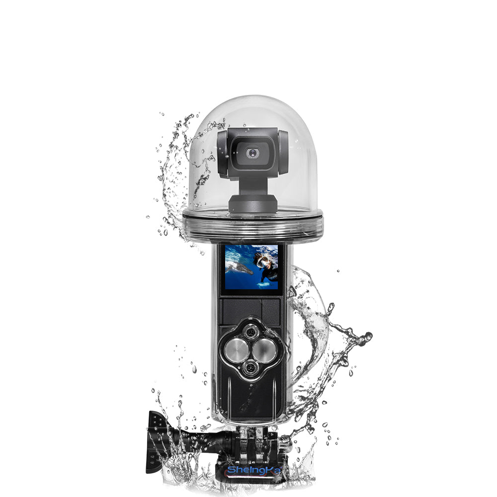 Uniqkart 60M Underwater Diving Waterproof Housing Case for DJI Osmo Pocket