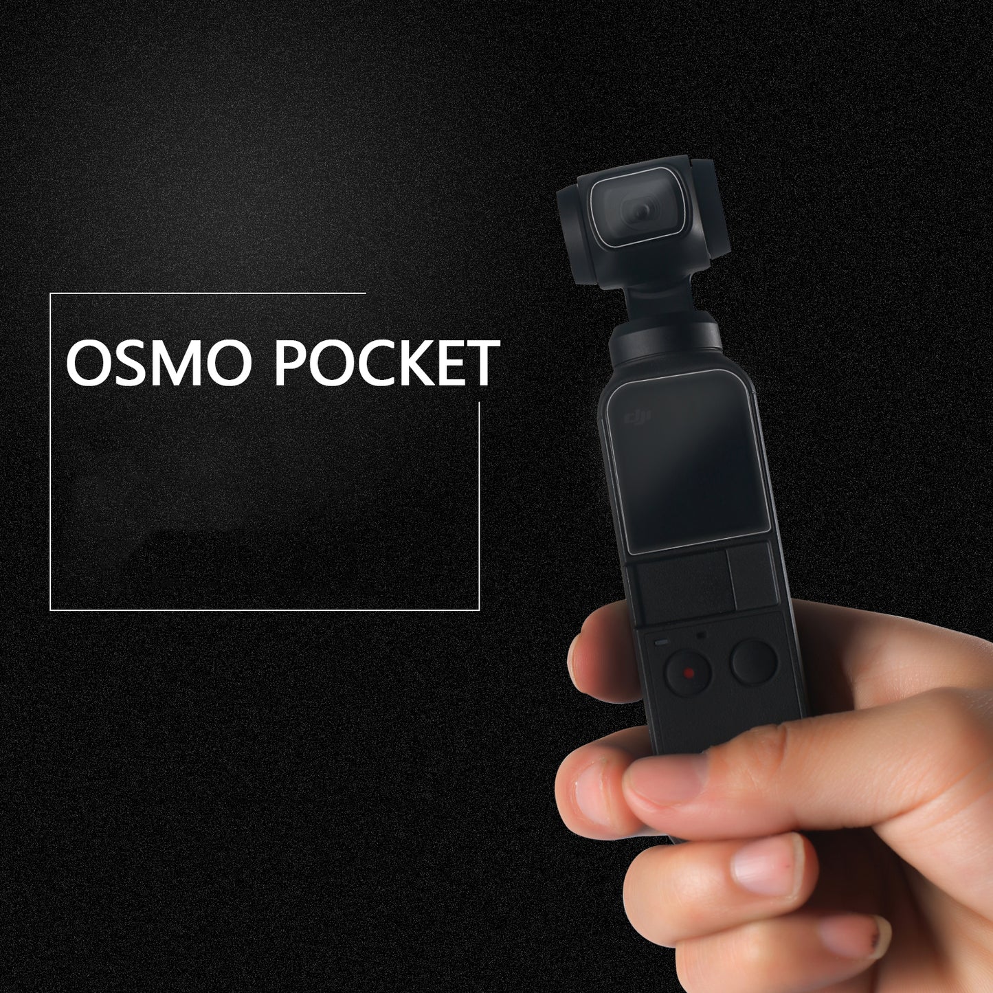 SHELNGKA Tempered Glass Screen Protector + Lens Protector Film for DJI Osmo Pocket