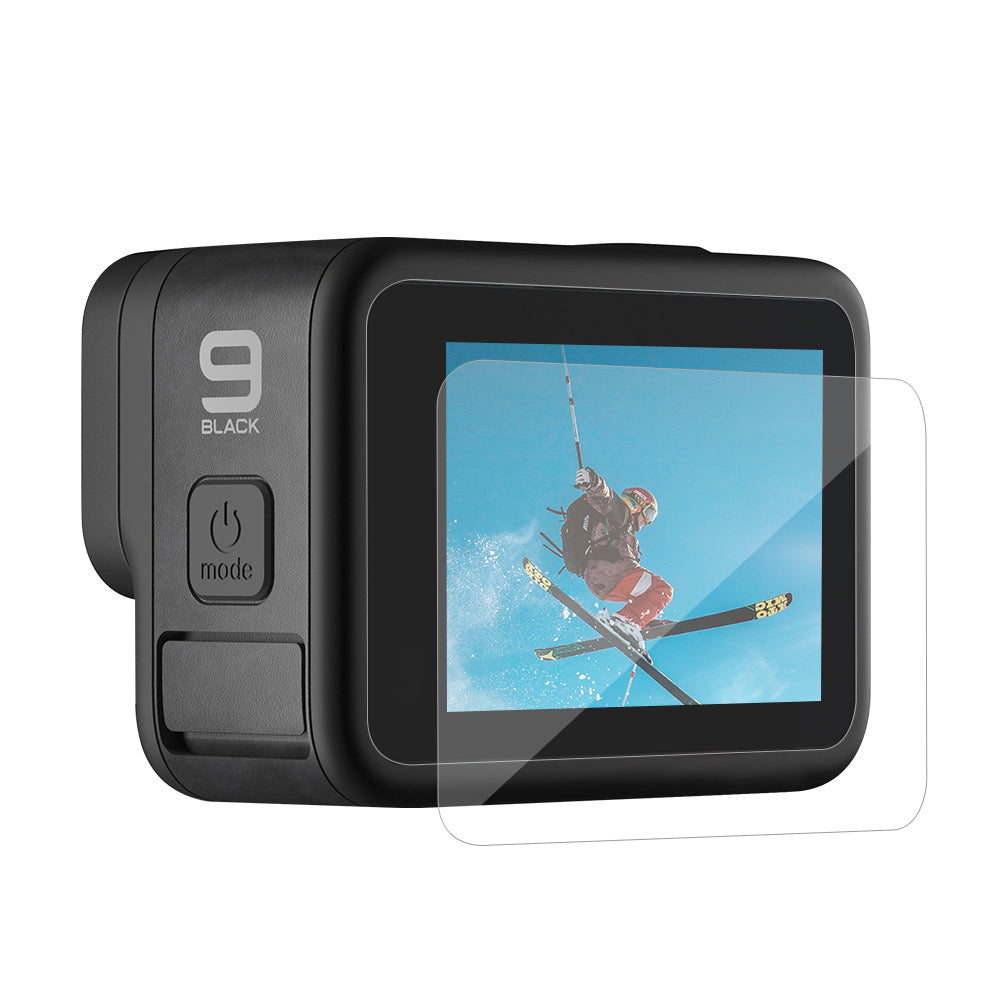AT1091 6Pcs/Set Tempered Glass Screen Protectors Lens Film for GoPro Hero9