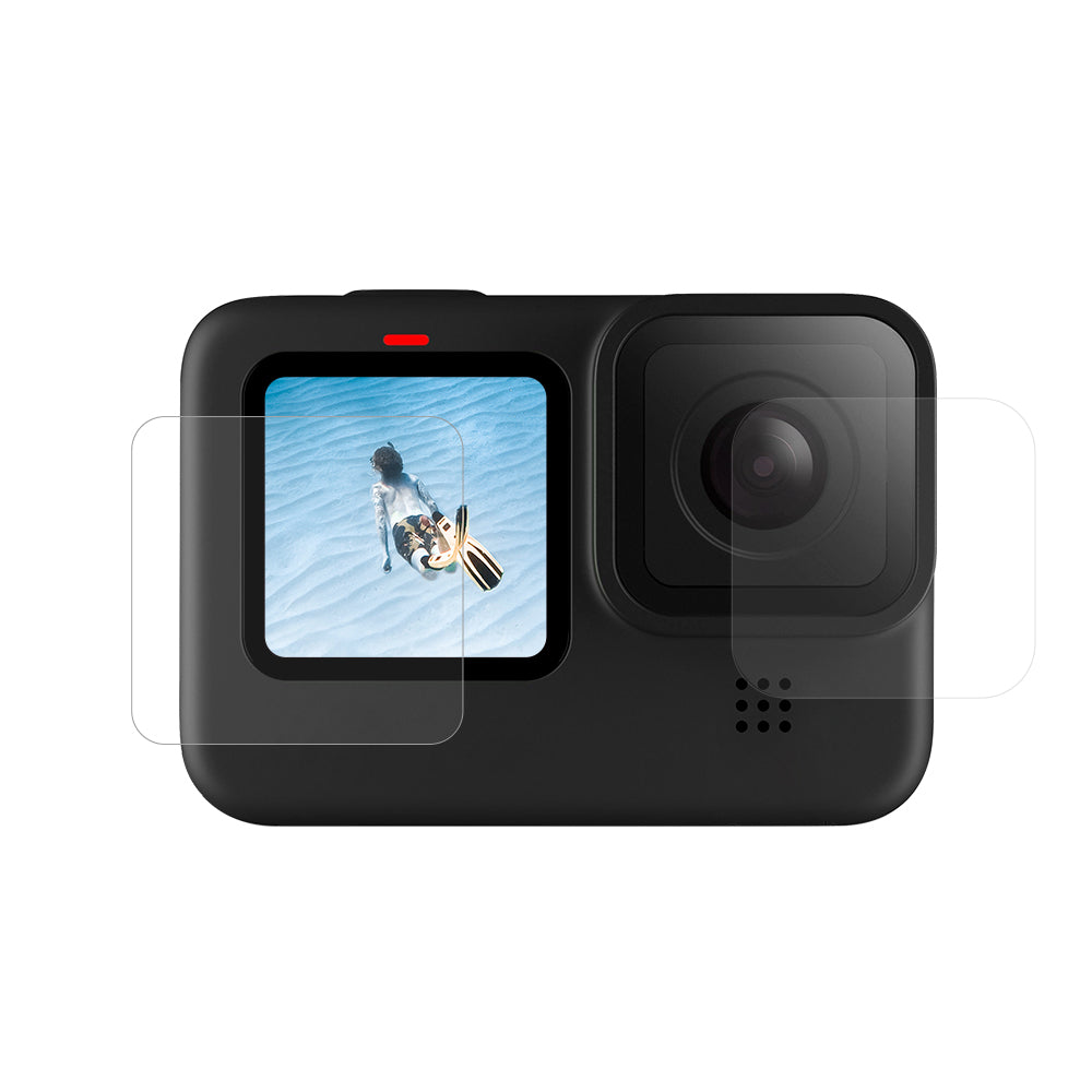 AT1092 6Pcs/Set High-definition PET Screen Protectors Lens Film for GoPro Hero9