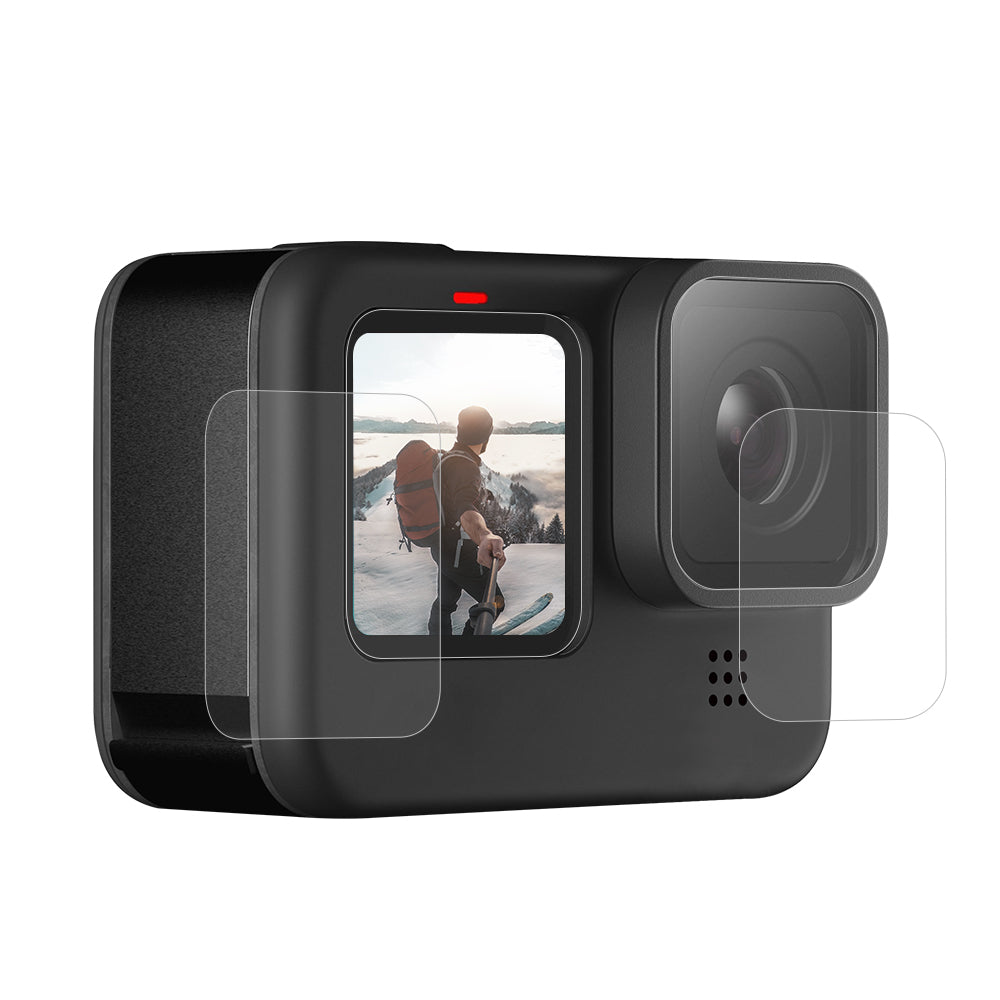 AT1092 6Pcs/Set High-definition PET Screen Protectors Lens Film for GoPro Hero9
