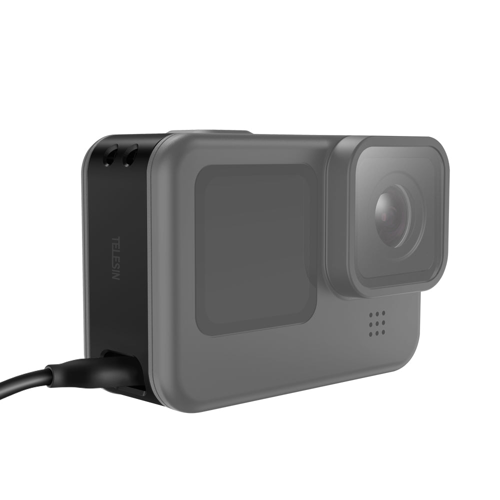 Uniqkart AT1093 Rechargeable Side Cover for GoPro Hero 9 / 10 / 11 Black