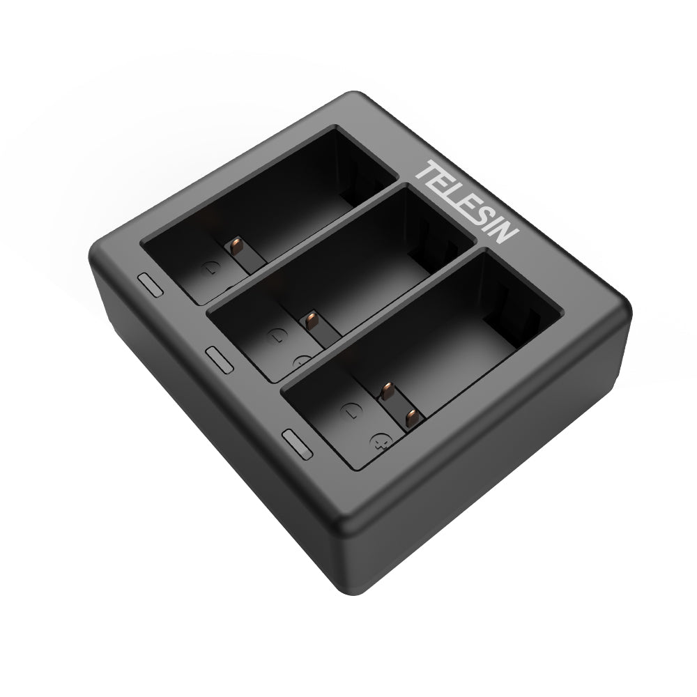 Uniqkart AT1103 Triple Channel Battery Charger for GoPro HERO 9 Black Battery Charger
