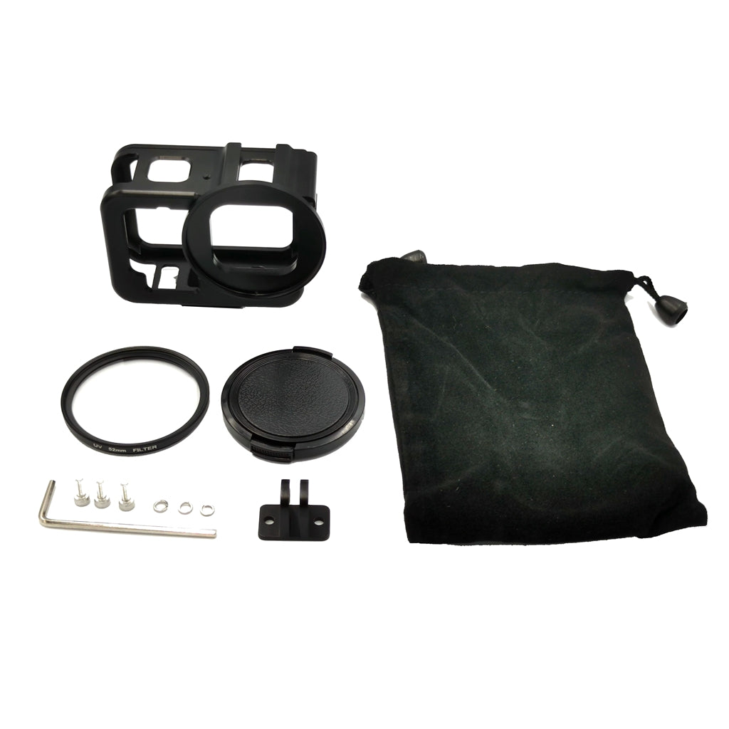 Lightweight Ultra-thin Aluminum Alloy Housing Case Shell for GoPro Hero 9