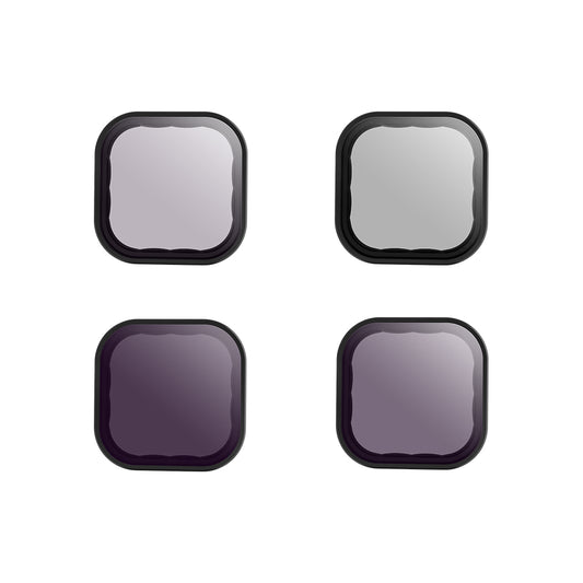 4-in-1 CPL+ND8+ND16+ND32 Filter for Telesin GoPro Hero 9 / 10 / 11 Black Camera Accessories (GP-FLT-903)