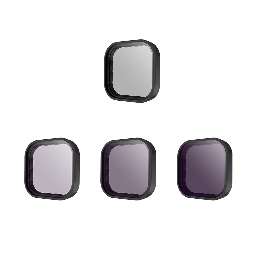 4-in-1 CPL+ND8+ND16+ND32 Filter for Telesin GoPro Hero 9 / 10 / 11 Black Camera Accessories (GP-FLT-903)