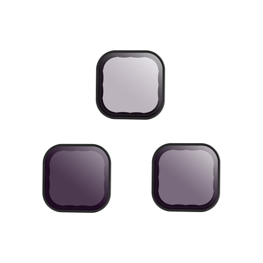 3-in-1 ND8+ND16+ND32 Filter for Telesin GoPro Hero 9 / 10 / 11 Black Camera Accessories