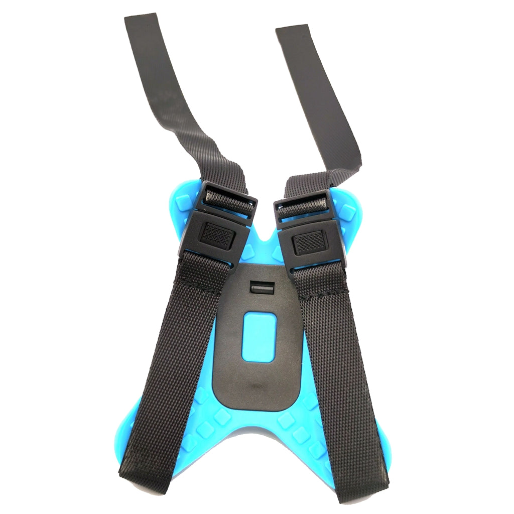 Motorcycle Helmet Chin Stand Mount Holder for GoPro HERO9 Black AT1108 - Blue