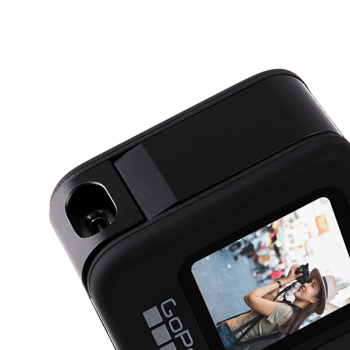 Side Door Battery Cover Replacement for GoPro Hero 9 Black