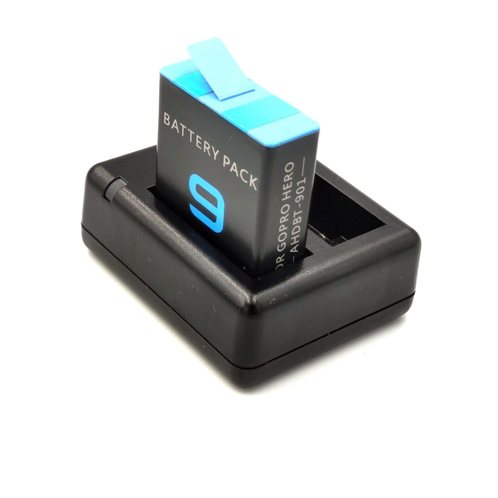 Double Channel Battery Charger for GoPro Hero 9 Black