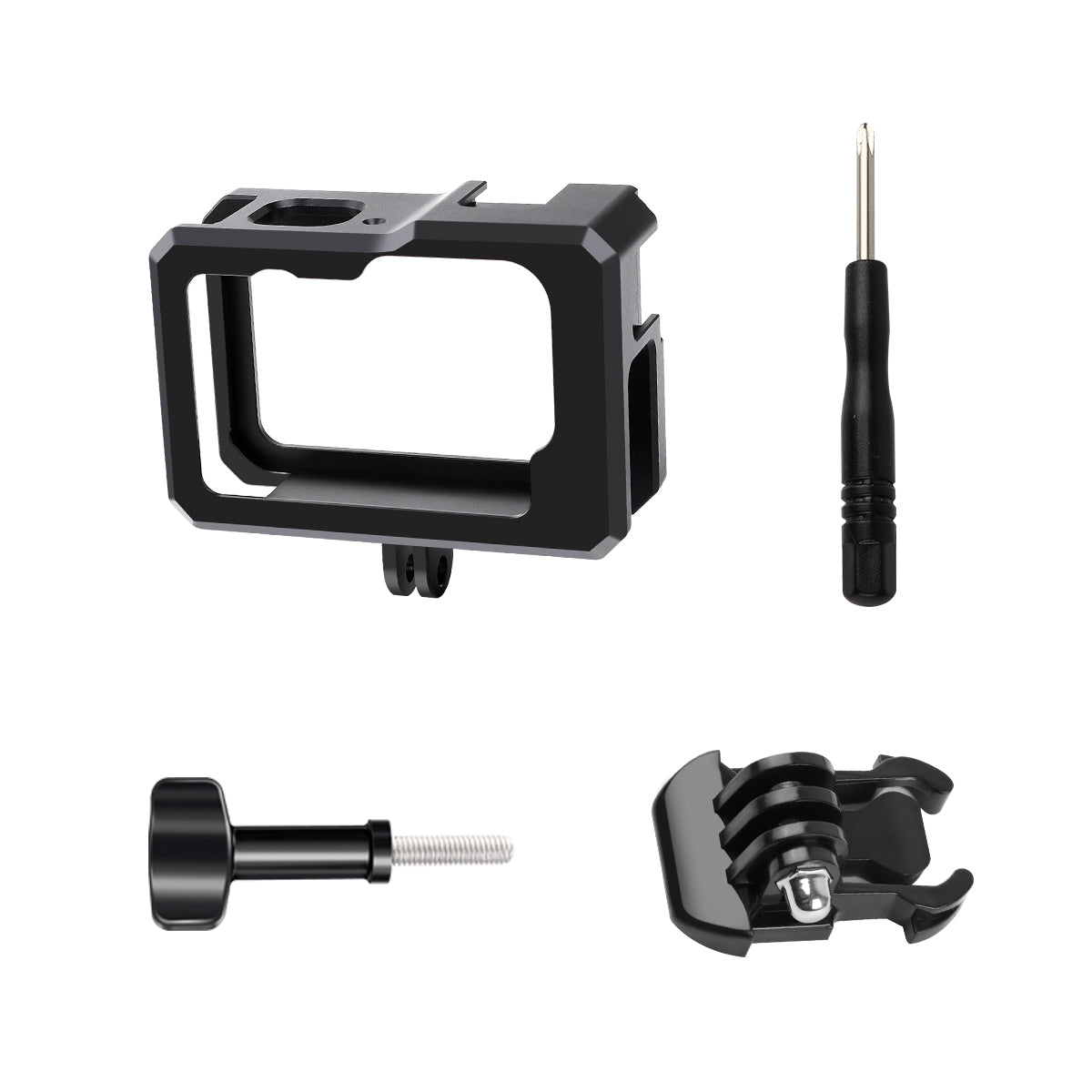 Aluminum Alloy Housing Frame Case for GoPro Hero 9 Black