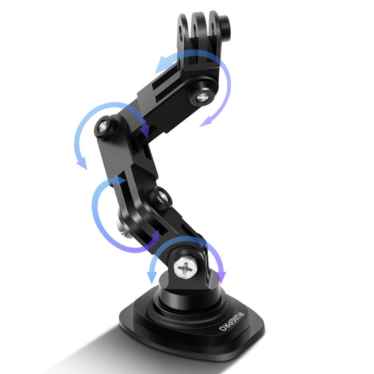 AT1133 360&#176; Rotation Action Camera Helmet Mount for GoPro Hero 9 8 7 6 5 Xiaomi Yi SJCAM SJ4000 SJ5000