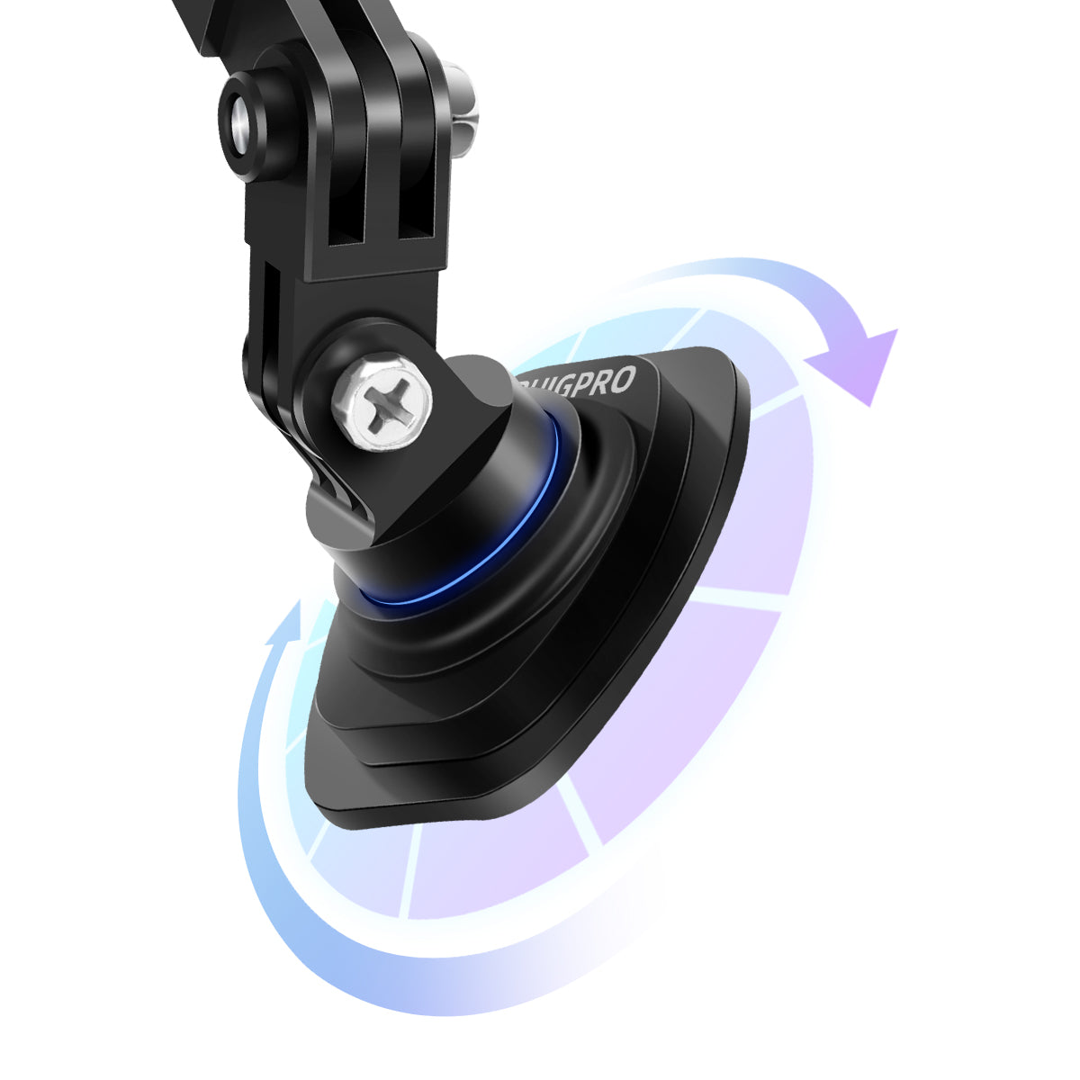AT1133 360&#176; Rotation Action Camera Helmet Mount for GoPro Hero 9 8 7 6 5 Xiaomi Yi SJCAM SJ4000 SJ5000