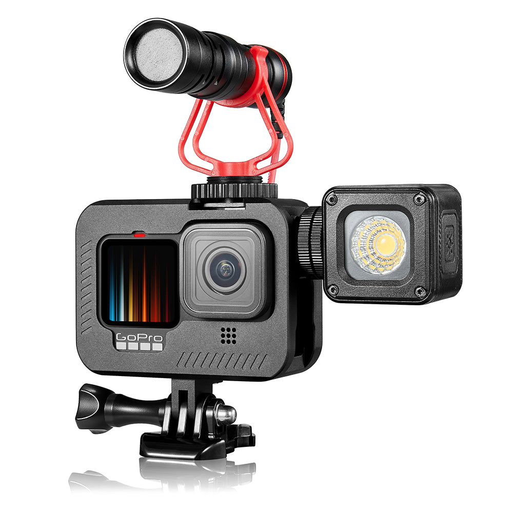Aluminum Alloy Frame Housing Case for GoPro Hero 9 Black Action Camera